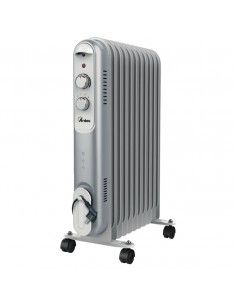 Ardes AR4R11S Stufetta a olio 2500 W Nero, Grigio, Bianco