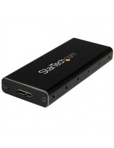 Startech.com Box Hard Disk SSD M.2 M.2 Nero, Argento - SM21BMU31C3