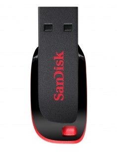 Sandisk SDCZ50-064G-B35 Pen Drive 64 GB USB tipo A 2.0 Nero, Rosso