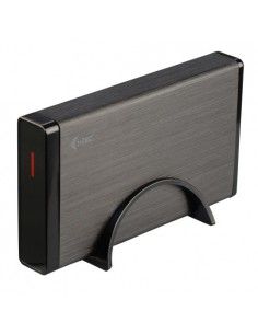 Itec Box Hard Disk HDD 3.5" USB 3.0 SATA, Seriale ATA II, Serial ATA III Nero, Metallico - MYSAFE35U401