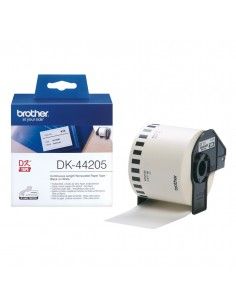 Brother Nastro CARTA NERO/BIANCO 62MM - DK44205