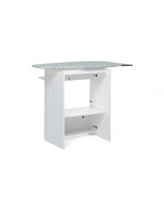 Foppapedretti STIRAEMOLLABIA Asse da Stiro Bianco 101 x 49 cm Ripiegabile Alluminio, Cotone, Poliestere