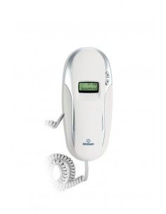 BRONDI TELEF. FILO KENOBY CID GRIGIO/BIA Telefono a filo da tavolo, a gondola c.display, grigio/bianc - KENOBY CID GRIGIO/BIANCO