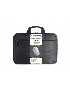 Tucano BU-BIDEA-WM Valigetta ventiquattrore per Notebook 16" con Tracolla Nero - BU-BIDEA-WM