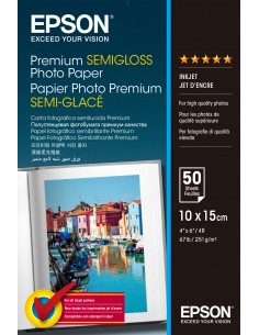 Epson Carta FOTO Semilucida PREMIUM 10X15 - C13S041765