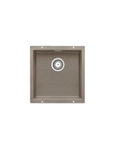 Blanco SUBLINE 400 U Tartufo Lavello 43X46 cm 1 Vasca Quadrato Silgranit Grigio talpa | bricocenter.lol