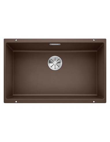 Blanco SUBLINE 700-U 1518581 Lavello 73X46 cm 1 Vasca Rettangolare Silgranit Marrone | bricocenter.lol