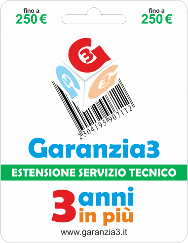 Garanzia3-1000: Estensione Garanzia  al miglior prezzo | Tekworld