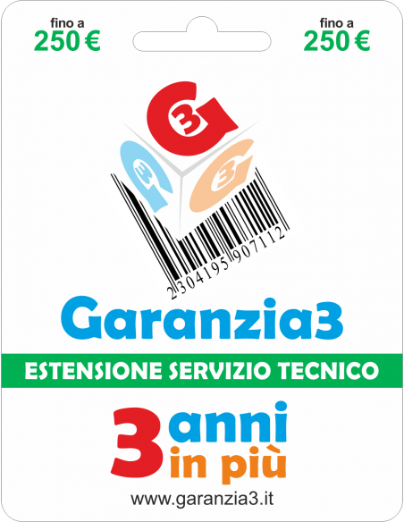 Garanzia3-1000: Estensione Garanzia  al miglior prezzo | Tekworld