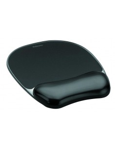 Fellowes Tappetino per Mouse con poggiapolsi Nero - 9112101