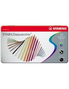 CF12 STABILO AQUACOLOR SCAT MET - 1612-5