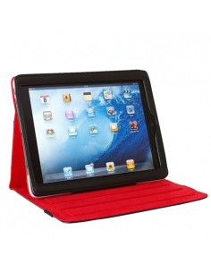 Tech Air Custodia per Tablet Custodia a libro Pelle Compatibile Nero, Rosso - TAXIPF003