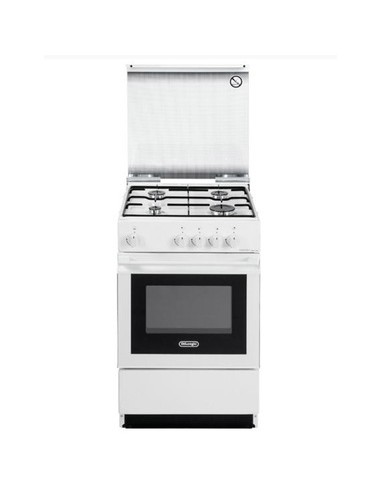 Delonghi SEW 554 N ED Cucina Gas 4 Fornelli con Forno Elettrico da 50 cm Bianco | bricocenter.lol