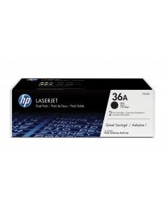 BLACK PRINT CARTRIDGE P1505 2 PZ - CB436AD