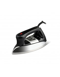 Girmi ST9100 Ferro da Stiro 900 W Piastra in Alluminio Nero, Metallico