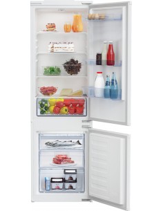 Beko BCSA285K4SN Frigorifero Combinato Da incasso 271 L Classe E Bianco