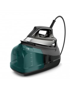 Rowenta DG8627 Ferro da Stiro con caldaia 2400 W Piastra in Microsteam 400 HD soleplate Nero, Verde