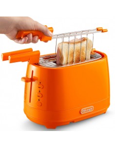 DE LONGHI CTLAP2203.O Tostapane 2 fette 550 W Arancione