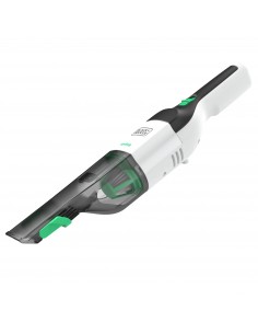 BLACK+DECKER REVHV8C Aspirabriciole Portatile Batteria 19 AW Nero, Bianco