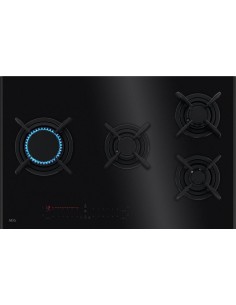 Aeg HVB8453IB Piano Cottura Gas 4 Fornelli 80 cm Nero