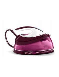 Philips GC7842/40 Ferro da Stiro Piastra in SteamGlide Plus Porpora, Bianco
