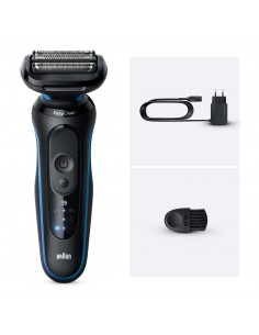 Rasoio Braun Series 5 52-B1000s  Nero/Blu