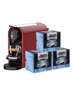 BIALETTI M/CAFFE' GIOIA PLUS ROSSO 48 CAPSULE