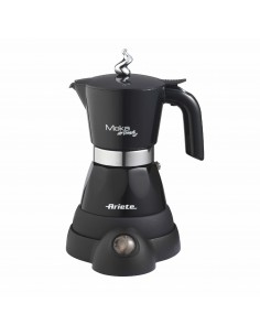 Ariete 1358-ARI Boccale per moca elettrico Caffè macinato 4 tazze 400 W Nero