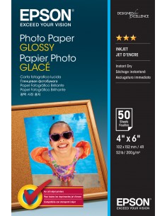 Epson Carta Fotografica Lucida 10X15 50FG - C13S042547