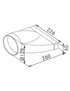 &RACCORDI RETTANGOLARE-CIRCOLARE � 125 9925208  112.0040.359 FRANKE