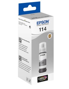 114 EcoTank Grey ink bottle