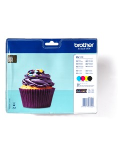Brother LC123VALBP Cartuccia Nero, Ciano, Magenta, Giallo Originale