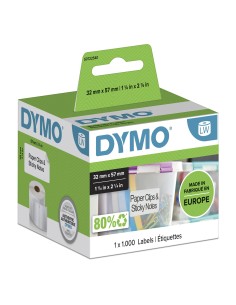 CF1000ETICH LABELWRIT 57X32MM BIANC - S0722540A