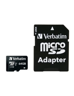 MICRO SDHC -64GB- CLASS 10+ADAT. - 44084