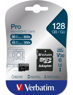 MICRO SDHC-128GB-CLASS 10+ADAT.