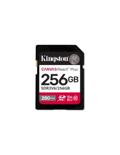 256GB CANVAS REACT PLUS SDXC U3 V60