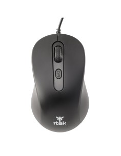 ITEK MOUSE CLK C01  USB  OTTICO 3600DPI  4 TASTI  SILENT SWITCH