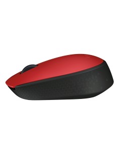 Logitech M171 Mouse Wireless 1000 DPI Nero, Rosso - 910-004641