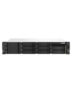 8-BAY SHORT-DEPTH RACKMOUNT NAS