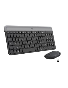 LOGITECH WIRELESS KEYBOARD MK470920-009196 SLIM WIRELESS KEYBOARD COMBO - GRAPHITE
