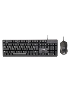 ITEK TASTIERA + MOUSE  DEC C01  USB  MOUSE OTTICO 3600DPI  TASTIERA MEMBRANA 105 TASTI CAVO  1.5M