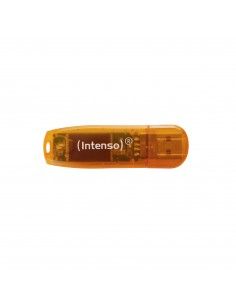 Intenso Rainb Pen Drive 64 GB USB tipo A 2.0 28 MB/s Arancione