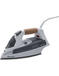 Ariete 6232 Ferro da stiro a secco e a vapore Piastra in Acciaio inossidabile 2200 W Grigio
