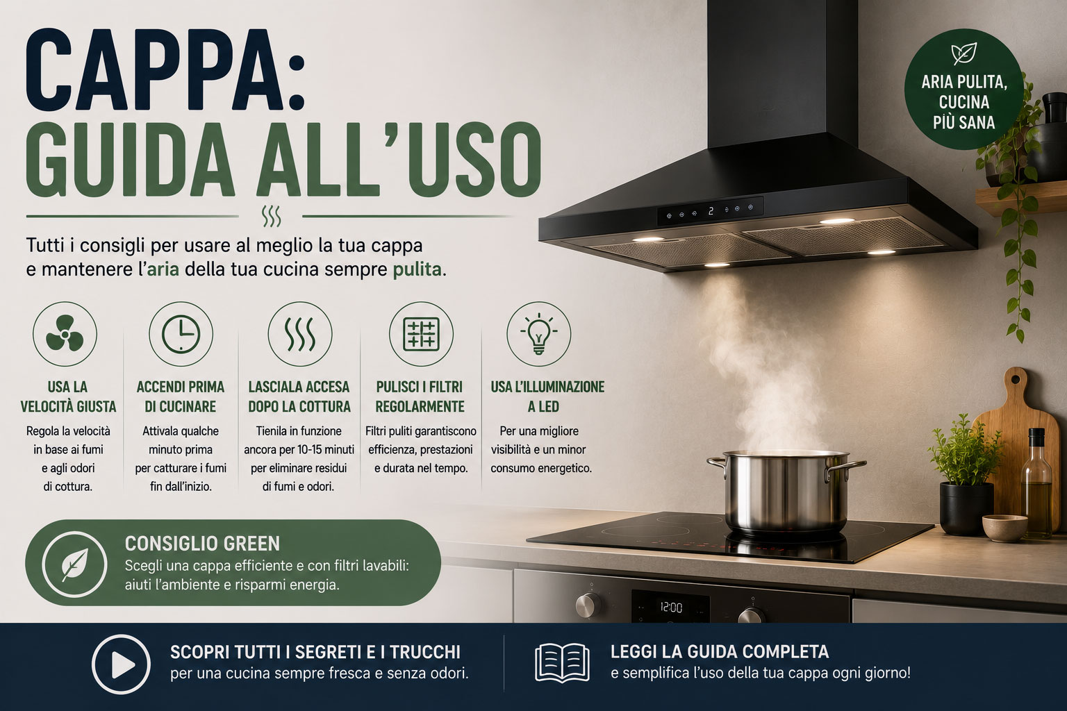 Cappa: Guida all’uso