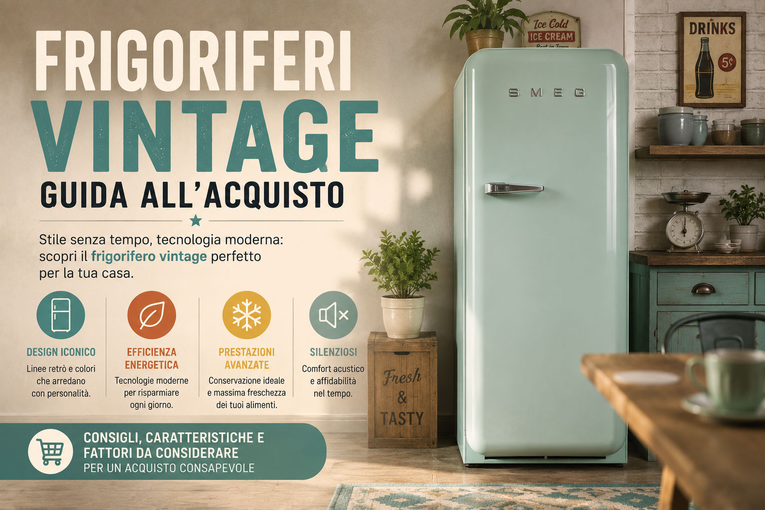 Frigoriferi Vintage: Guida all'acquisto